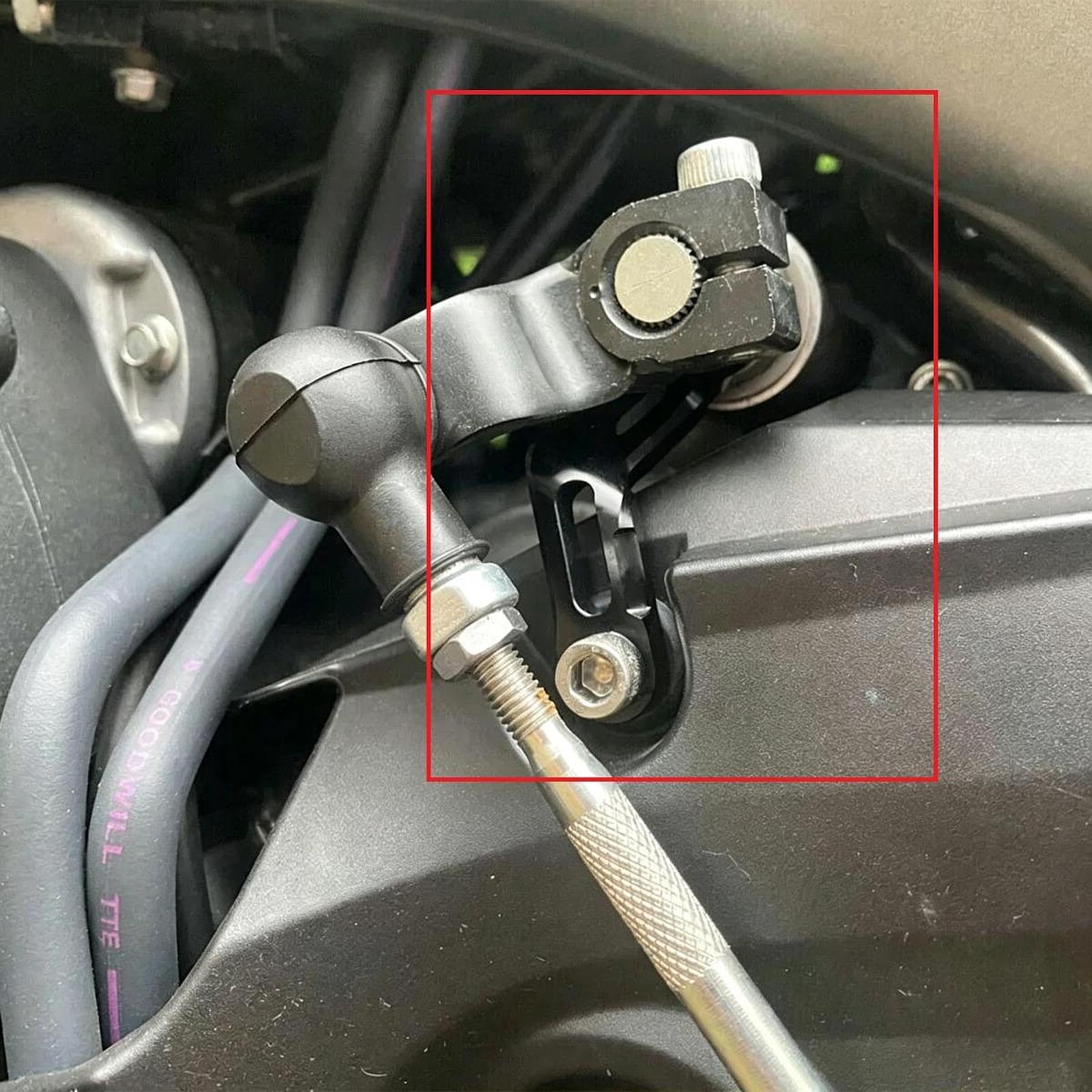 Motorcycle Gear Holder - Shifter Holder Gear Lever Support Aluminum