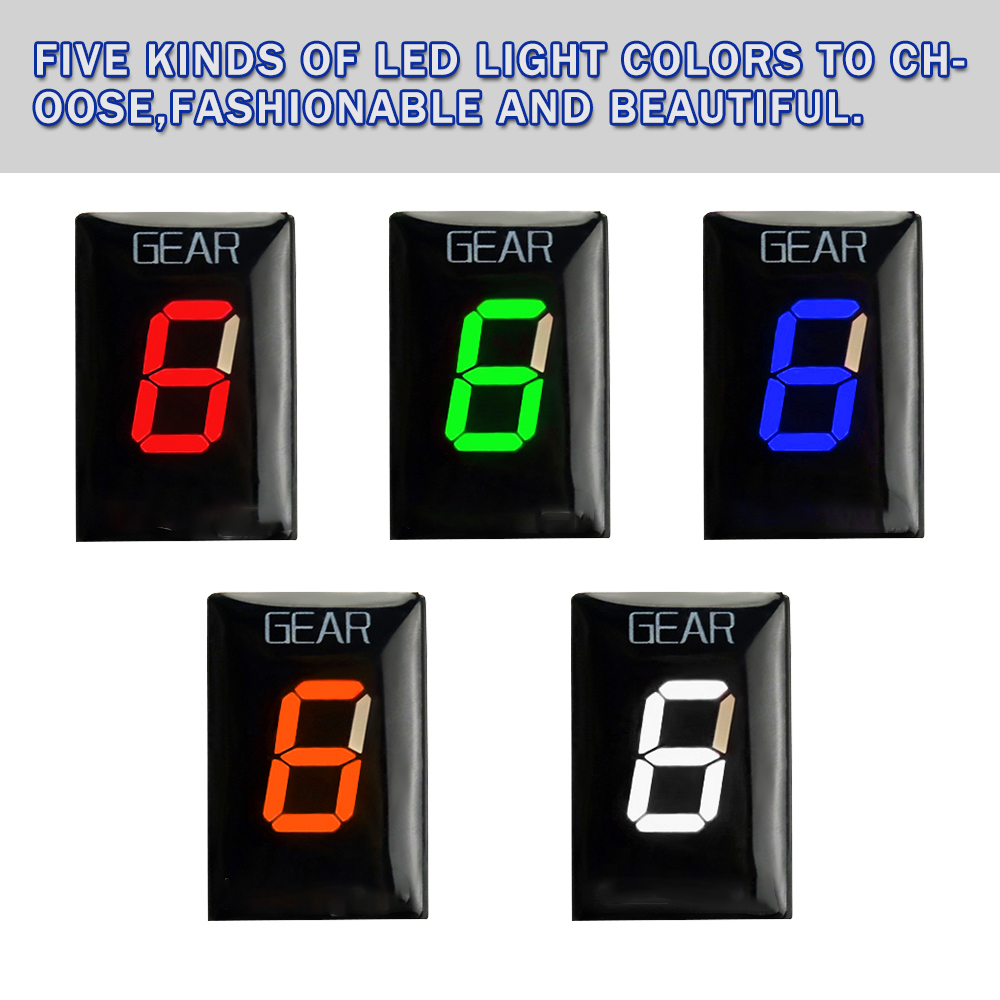 Gear Display Indicator For HON - مراجعة Motorcycle Gear Display وسعره