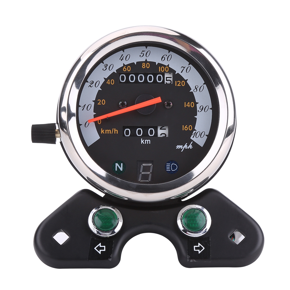 Motorcycle Speedometer Speedo  - مراجعة Motorcycle Gear Display وسعره