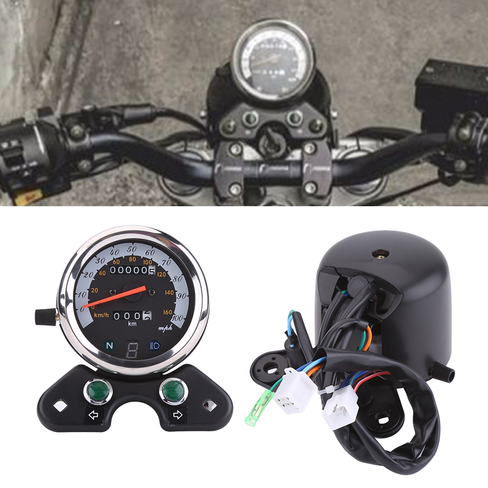 Motorcycle Speedometer Speedo  - مراجعة Motorcycle Gear Display وسعره