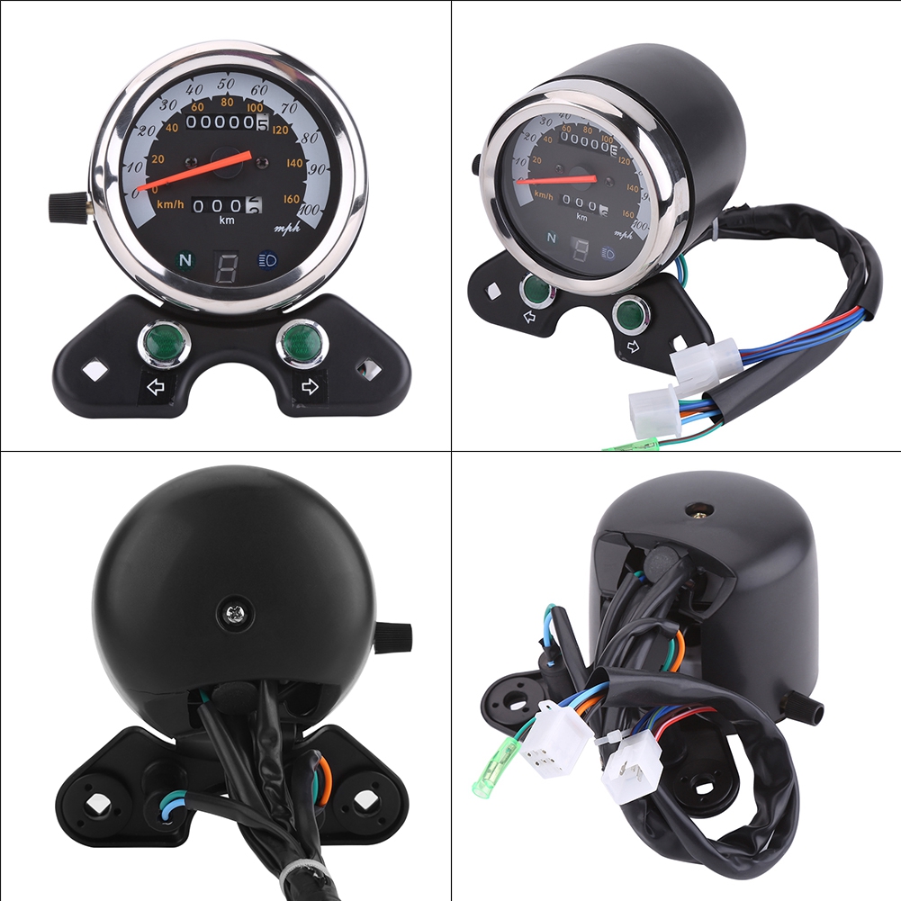 Motorcycle Speedometer Speedo  - مراجعة Motorcycle Gear Display وسعره
