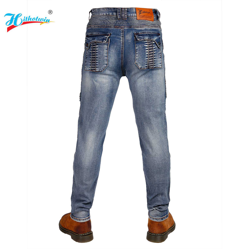 New Blue Motorcycle Jeans Blac - مراجعة Motorcycle Gear Blue وسعره