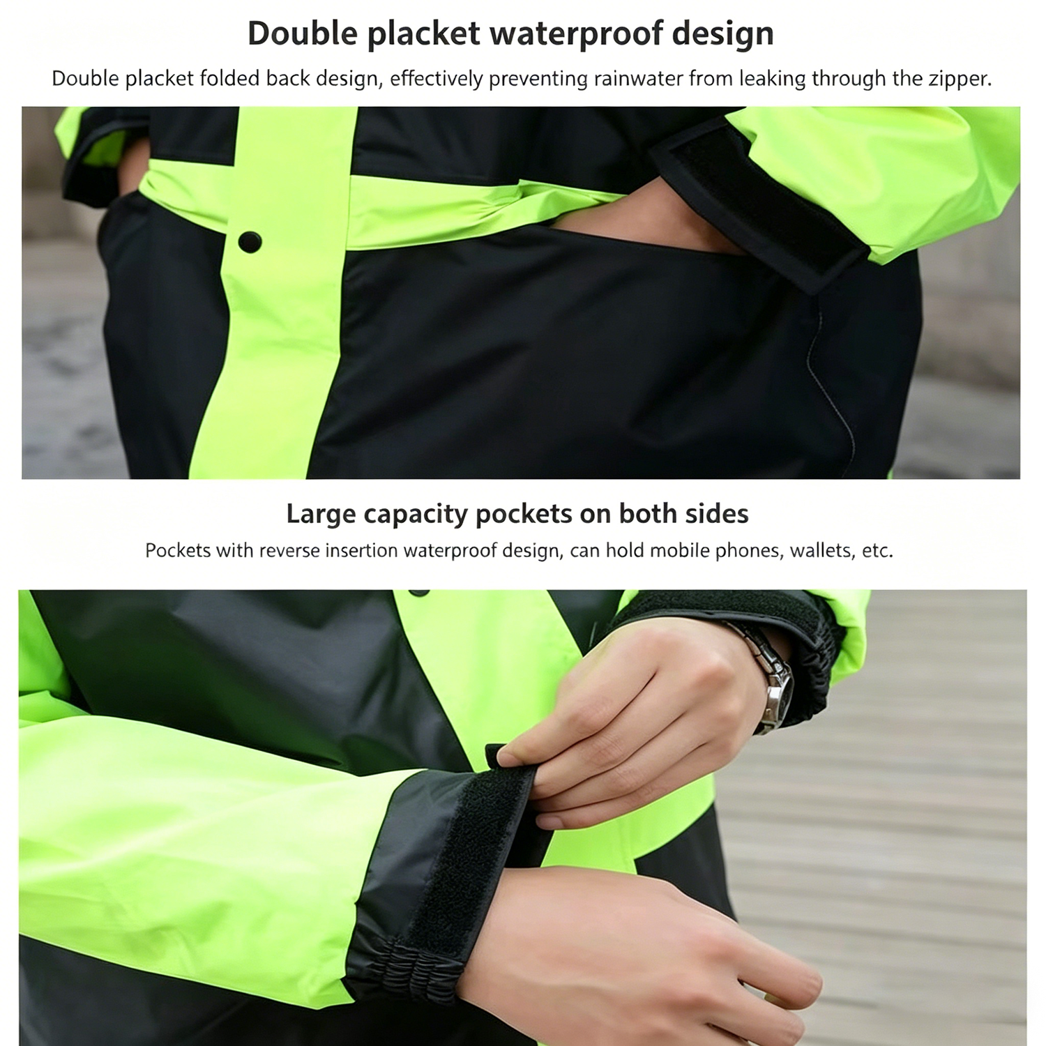 Motorcycle Raincoat Suits Men  - مراجعة Motorcycle Gear Rain وسعره