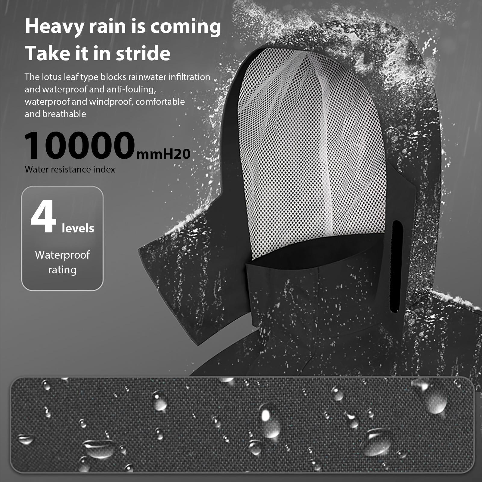 Waterproof Rain Suits for Men  - مراجعة Motorcycle Gear Rain وسعره