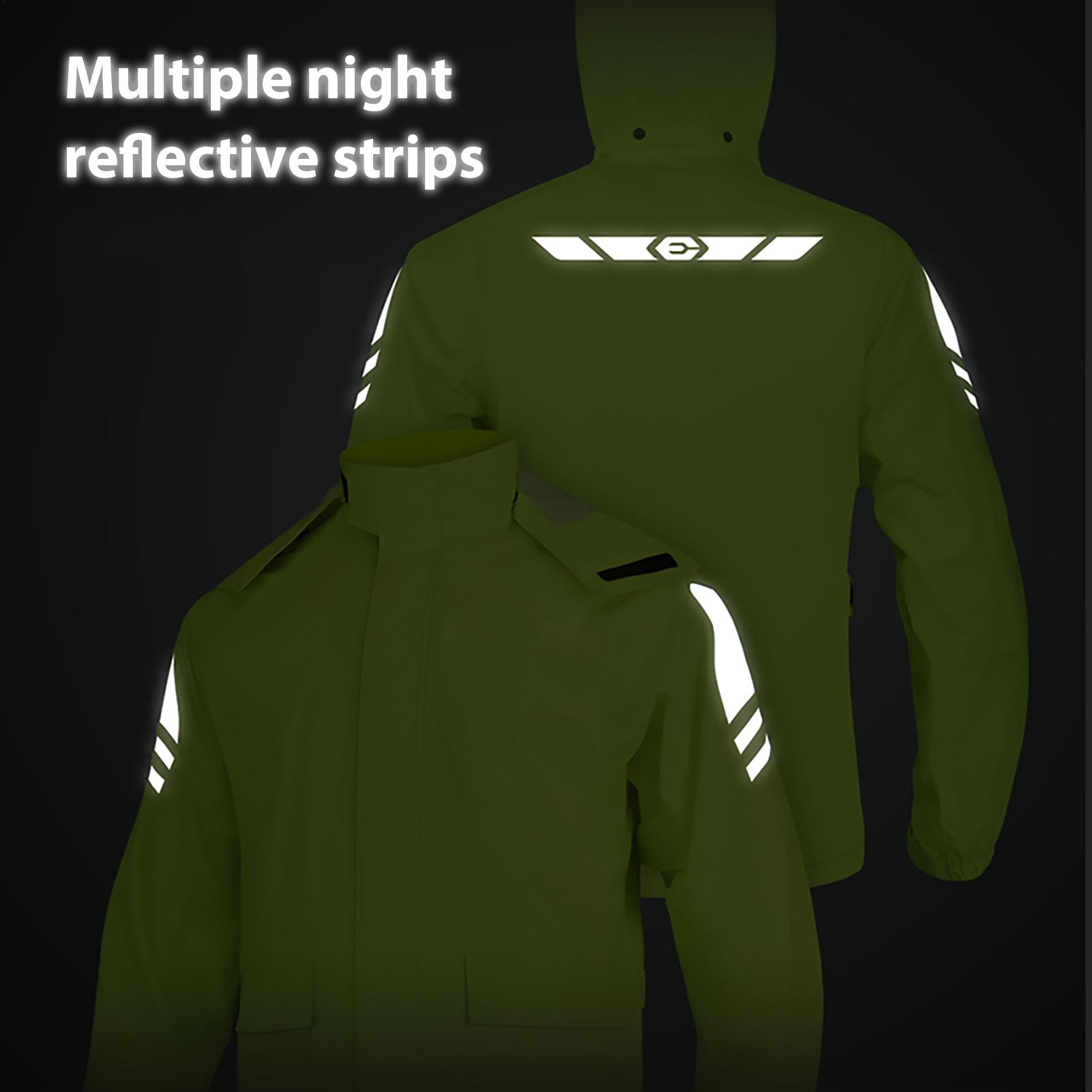 Waterproof Rain Suits for Men  - مراجعة Motorcycle Gear Rain وسعره