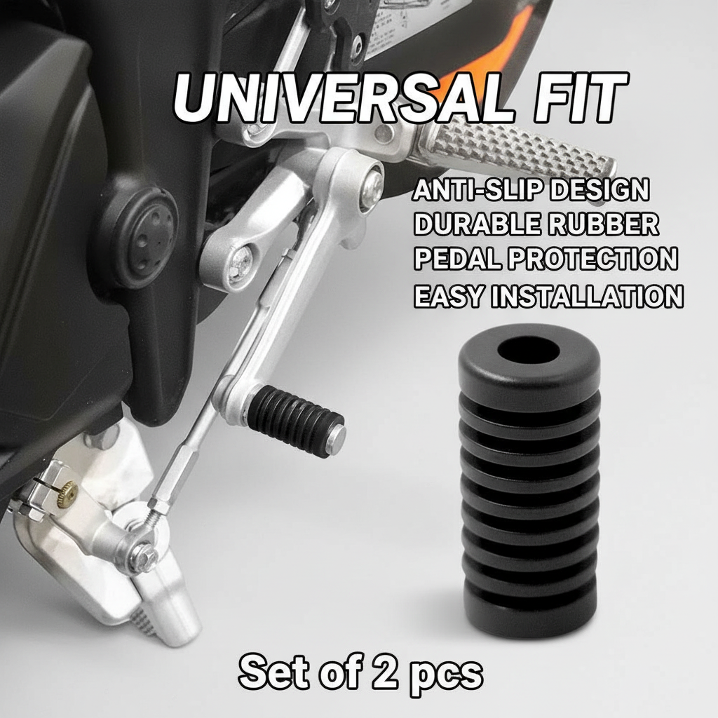 1/2pcs Universal Motorcycle Ge - مراجعة Motorcycle Gear Lever Cover وسعره