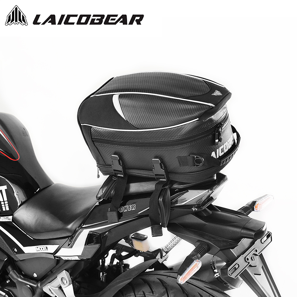 Motorcycle Tail Bag Black Moto - مراجعة Motorcycle Gear Warehouse وسعره