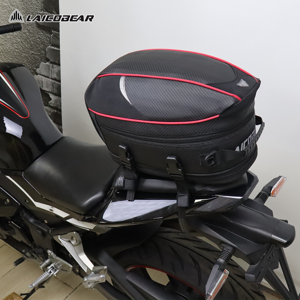 Motorcycle Tail Bag Black Moto - مراجعة Motorcycle Gear Warehouse وسعره