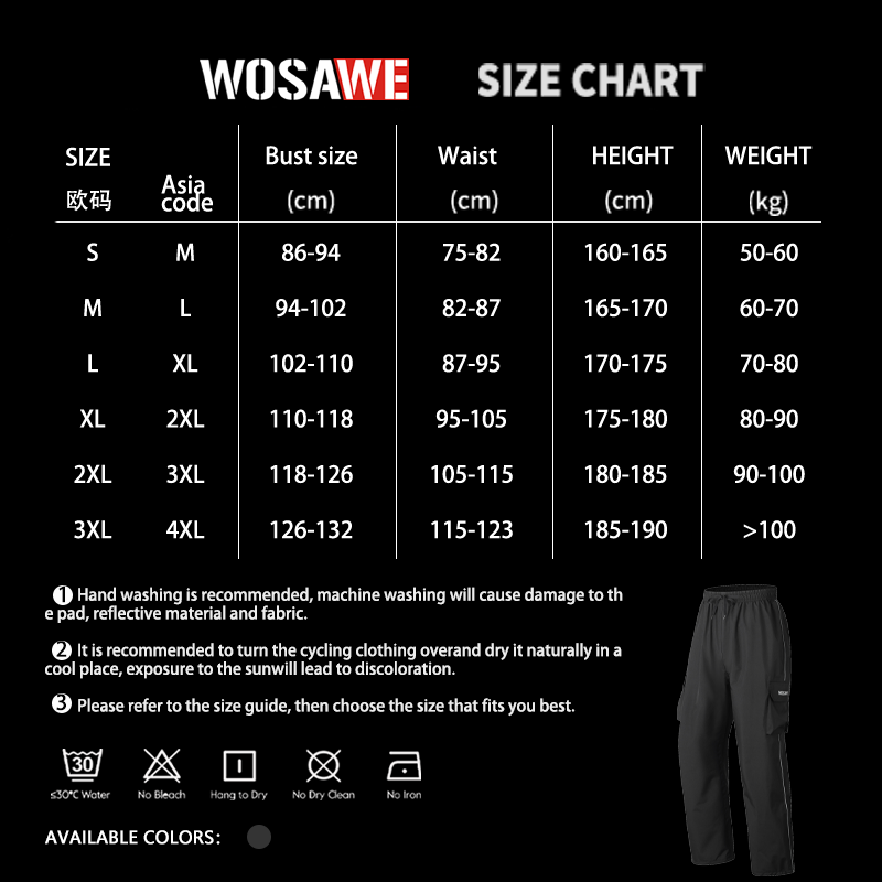 WOSAWE Motorcycle Rain Pants R - مراجعة Motorcycle Gear Rain وسعره