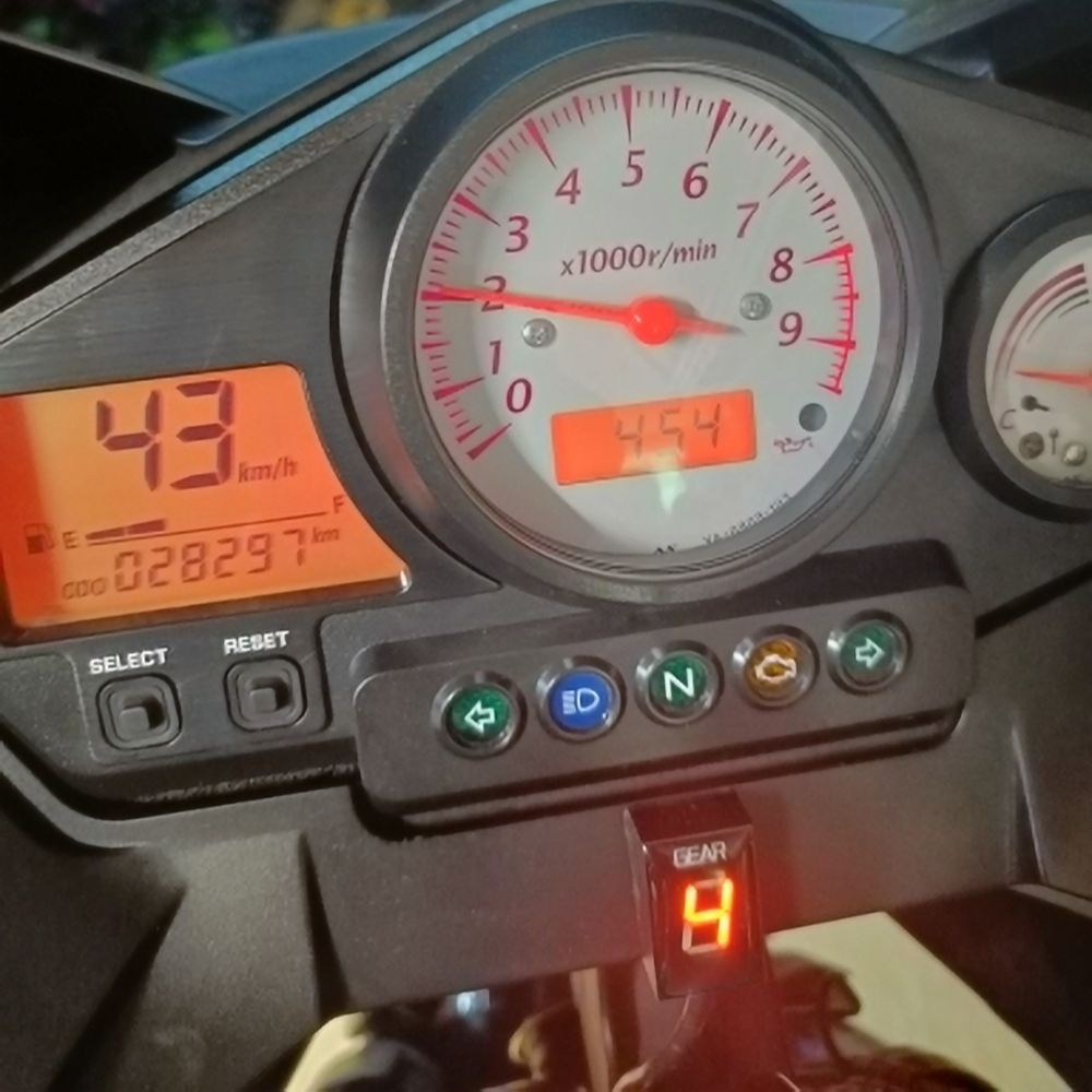 For YAMAHA Fjr1300 2001 2002 2 - مراجعة Motorcycle Gear Display وسعره