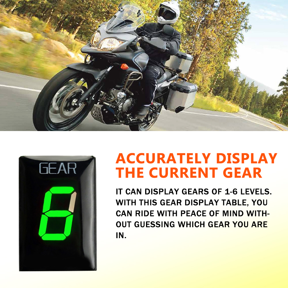 Motorcycle Accessories Gear In - مراجعة Motorcycle Gear Display وسعره