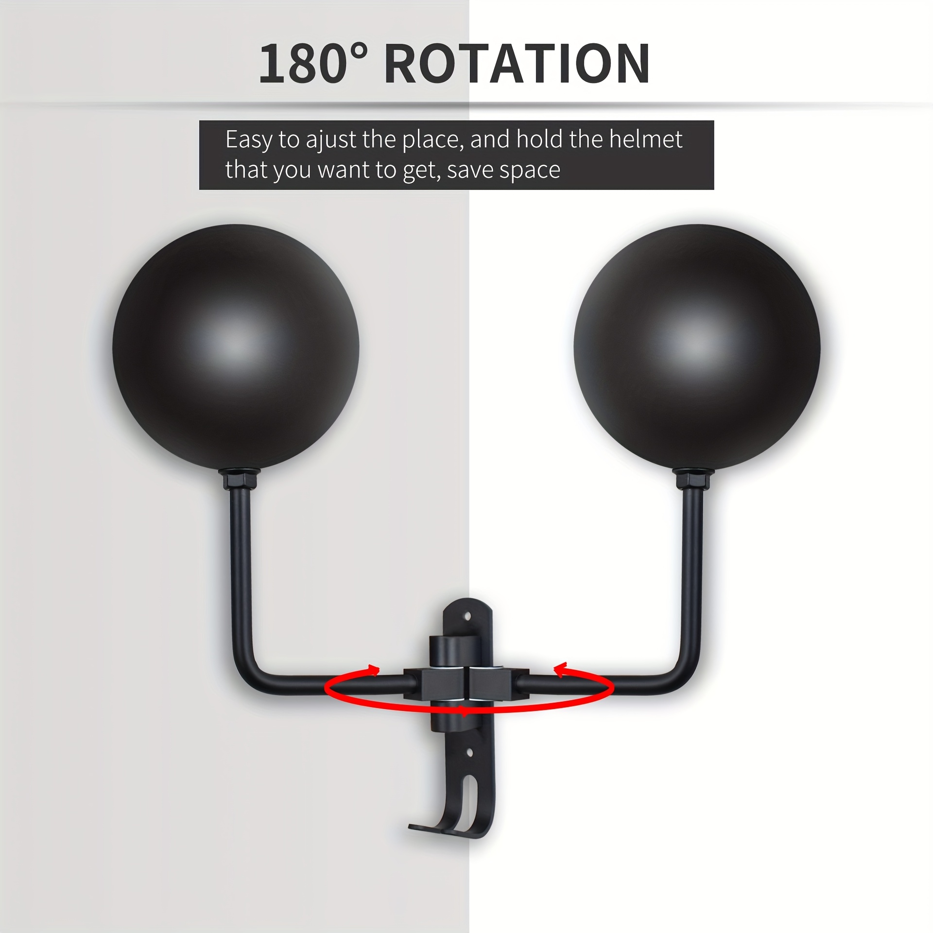 Motorcycle Helmet Holder Swive - مراجعة Motorcycle Gear Holder وسعره