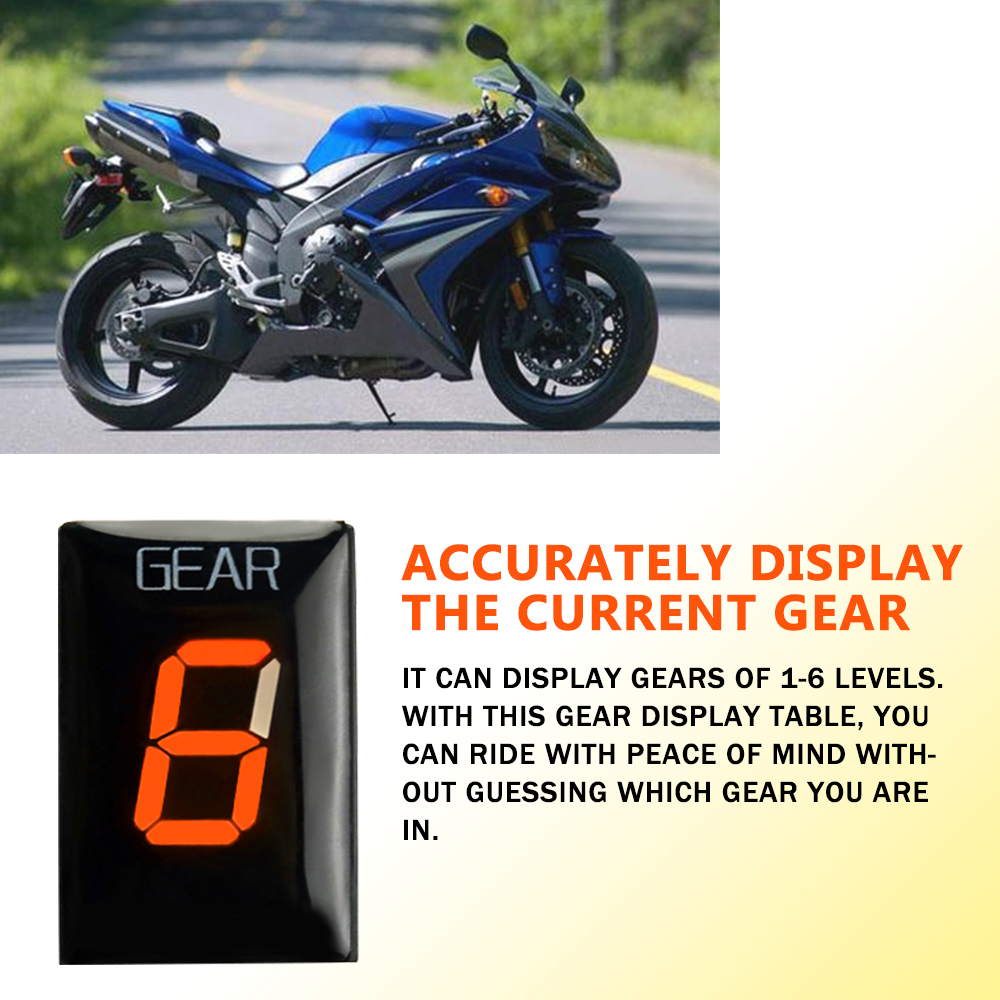 Motorcycle Accessories Gear In - مراجعة Motorcycle Gear Display وسعره