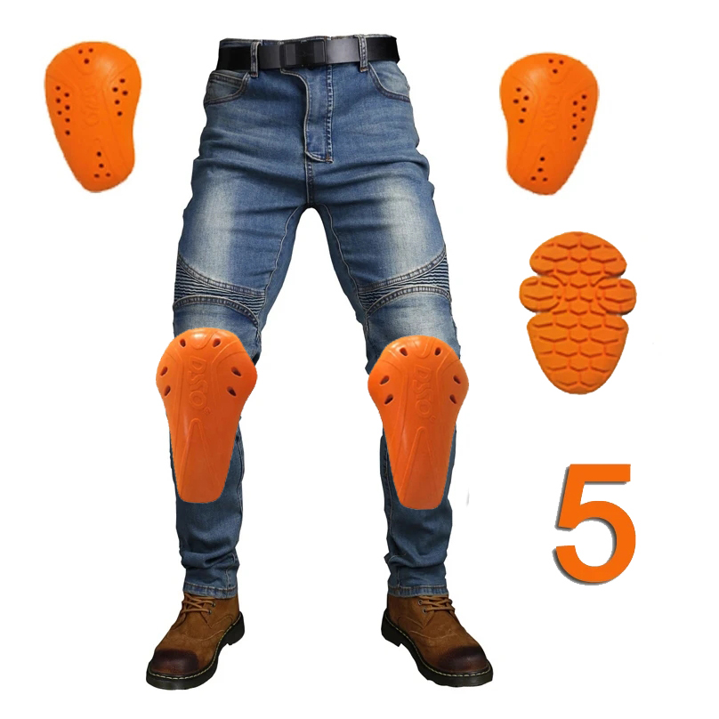 Motorcycle Jeans with Knee Hip - مراجعة Motorcycle Gear Women Pants وسعره