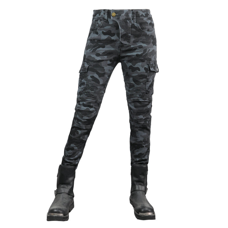 Women Jeans Camouflage Motorcy - مراجعة Motorcycle Gear Testing وسعره