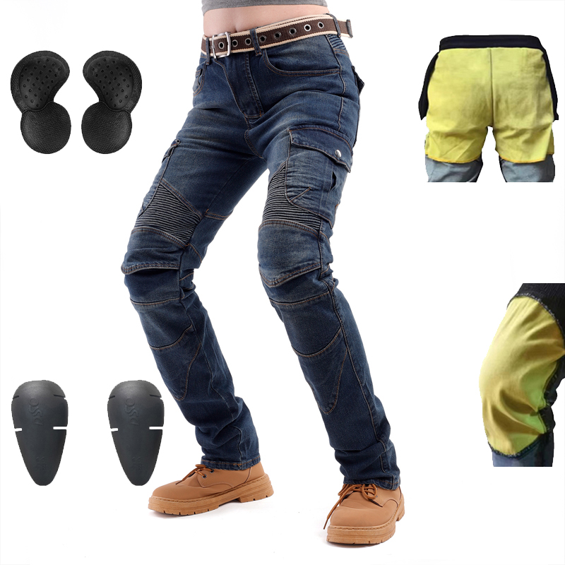 Kevlar Motorcycle Jeans Women  - مراجعة Motorcycle Gear Women Pants وسعره