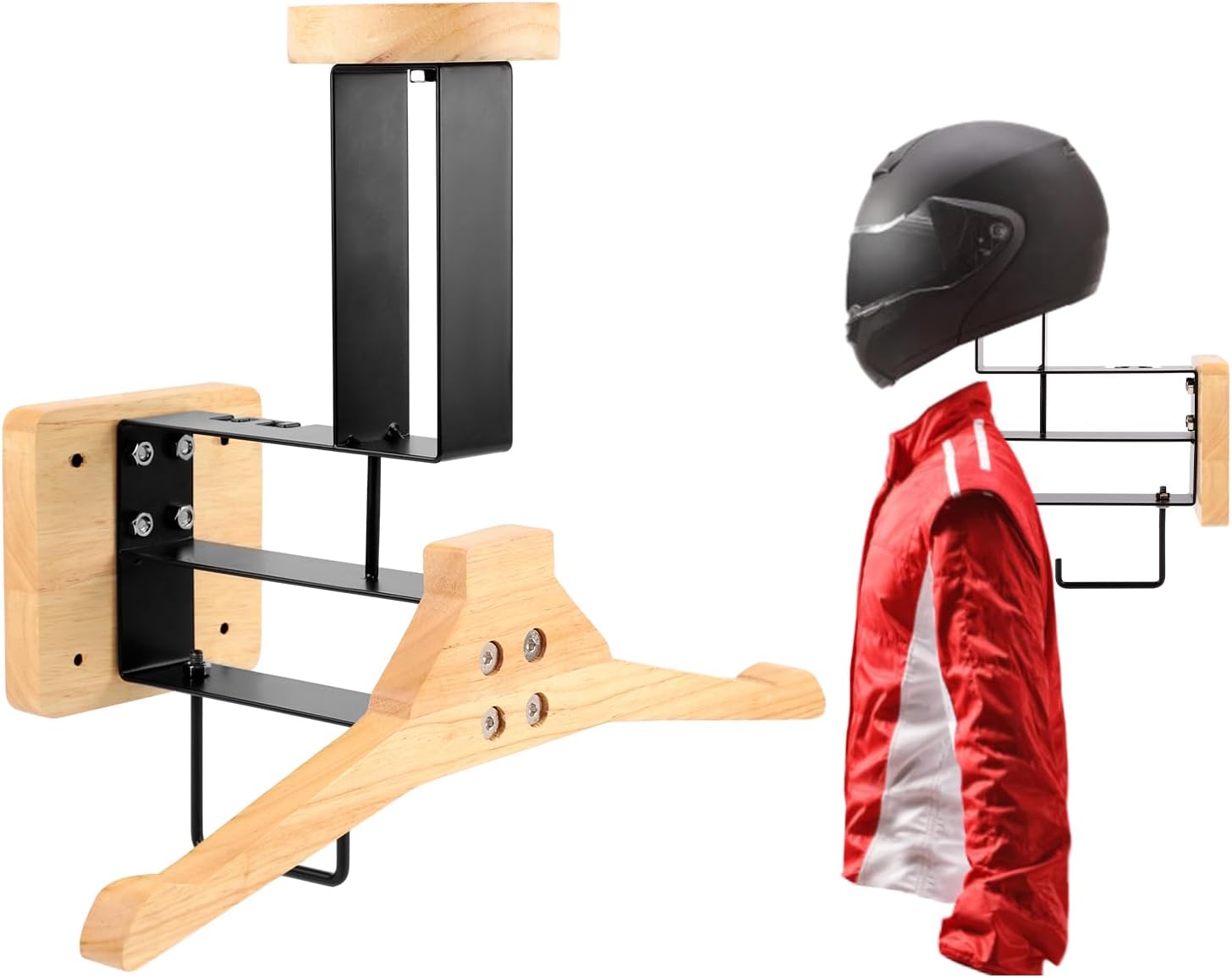 ​Motorcycle Helmet Holder Wall - مراجعة Motorcycle Gear Holder وسعره