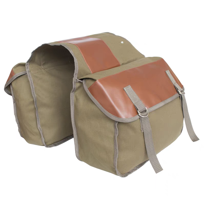 Canvas Leather Rear Saddlebag  - مراجعة Motorcycle Gear Warehouse وسعره