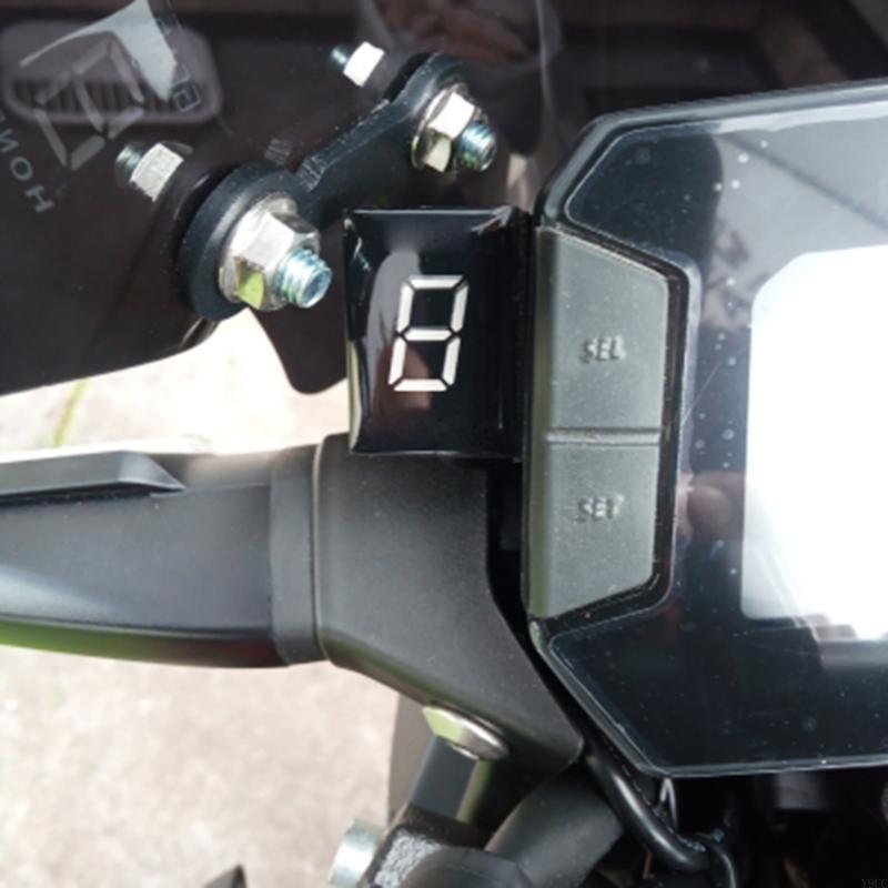 Y9UC Speed Gear LED Display fo - مراجعة Motorcycle Gear Display وسعره