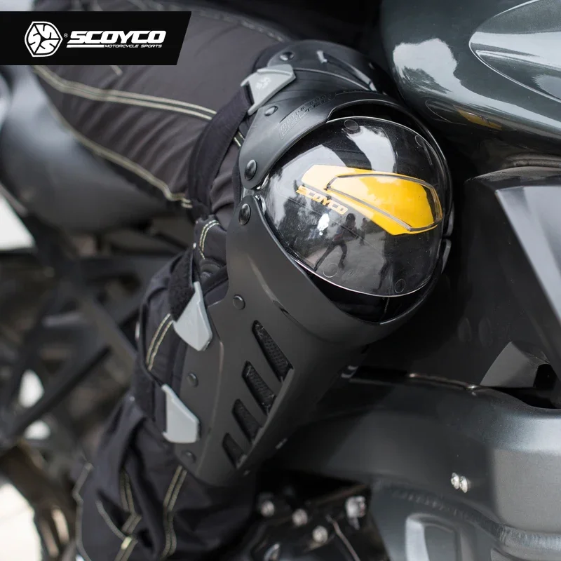 SCOYCO Motorcycle Knee Pads CE - مراجعة Motorcycle Gear Holder وسعره