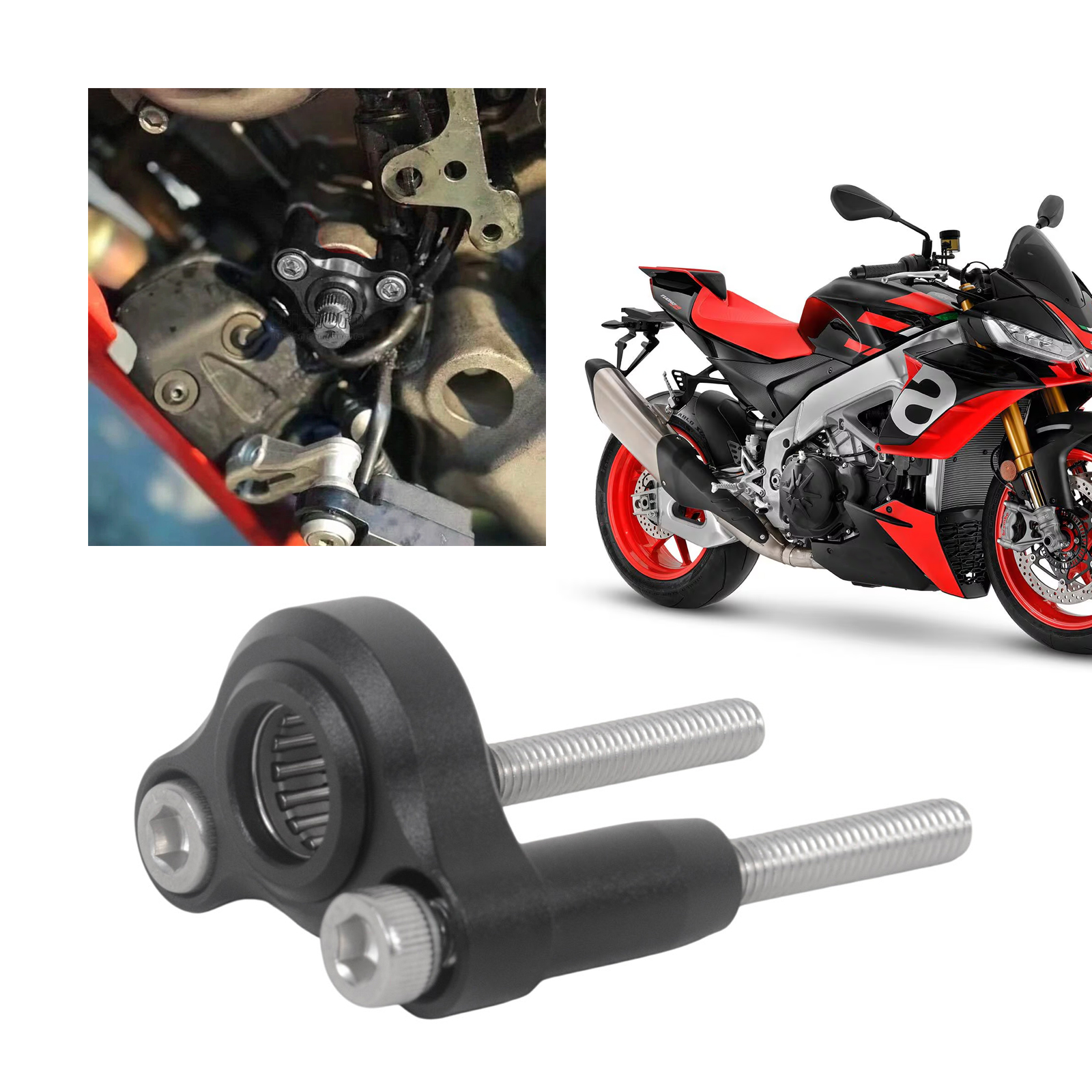 For Aprilia RSV4 Tuono V4 Shif - مراجعة Motorcycle Gear Holder وسعره