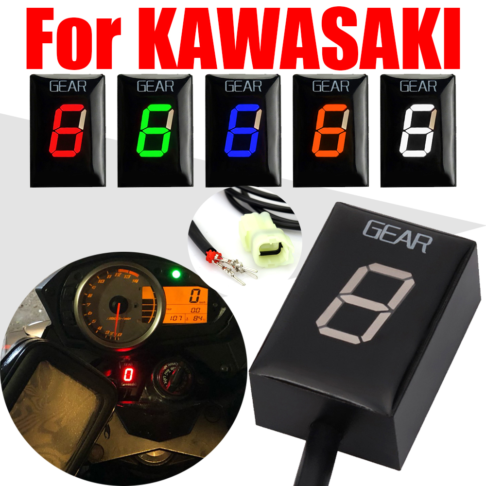 For Kawasaki ER6N ER-6F Z1000S - مراجعة Motorcycle Gear Display وسعره