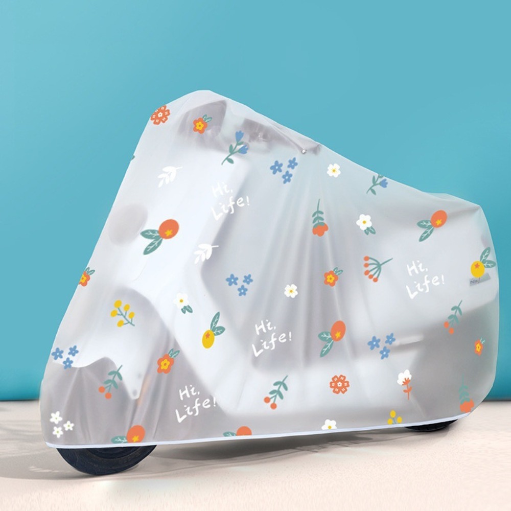 Durable Translucent Bicycle Ra - مراجعة Motorcycle Gear Rain وسعره