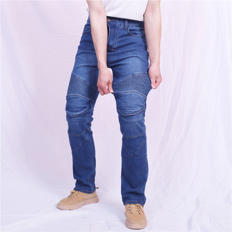 Men's Motorcycle Jeans Motocro - مراجعة Motorcycle Gear Testing وسعره