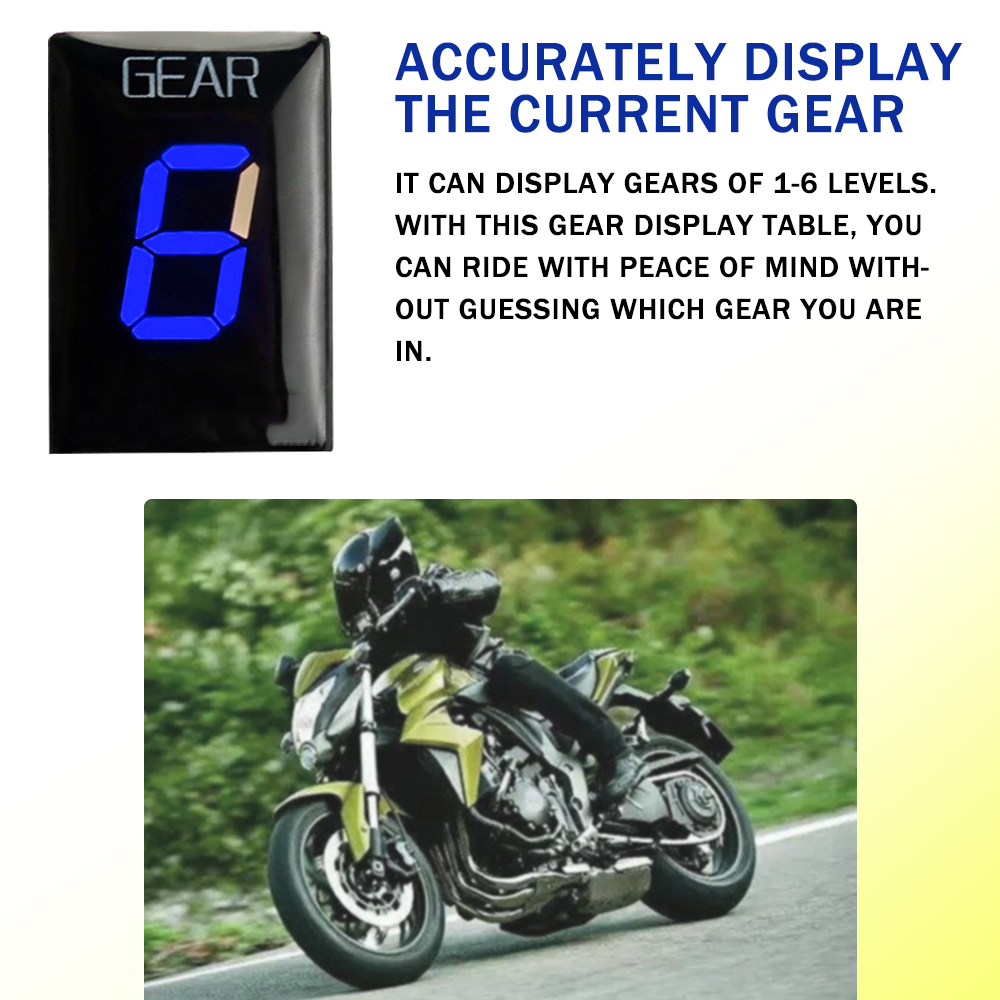 Motorcycle Gear Indicator For  - مراجعة Motorcycle Gear Display وسعره