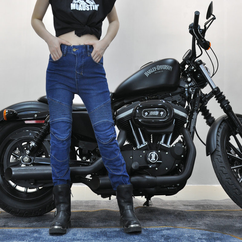 2026 Women Jeans Embroidery Mo - مراجعة Motorcycle Gear Testing وسعره