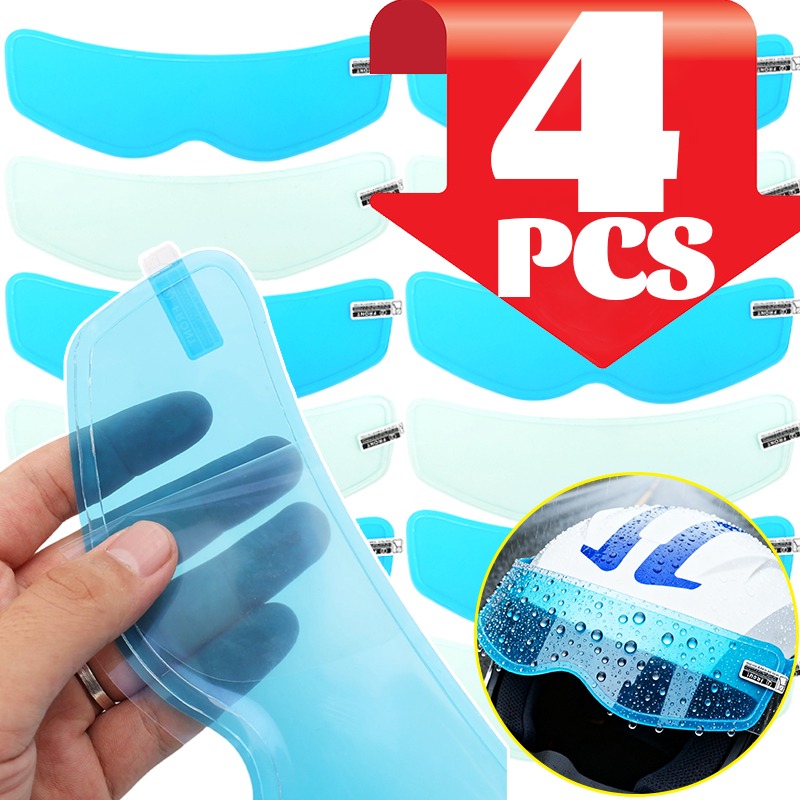 Upgraded Nano PET Helmet Visor - مراجعة Motorcycle Gear Rain وسعره