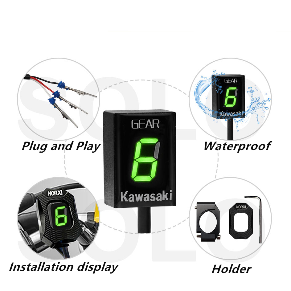 Motorcycle Gear Indicator 1-6  - مراجعة Motorcycle Gear Display وسعره