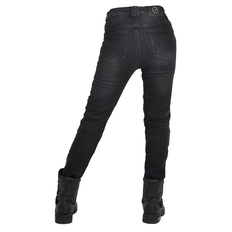 Women Jeans Embroidery Motorcy - مراجعة Motorcycle Gear Testing وسعره