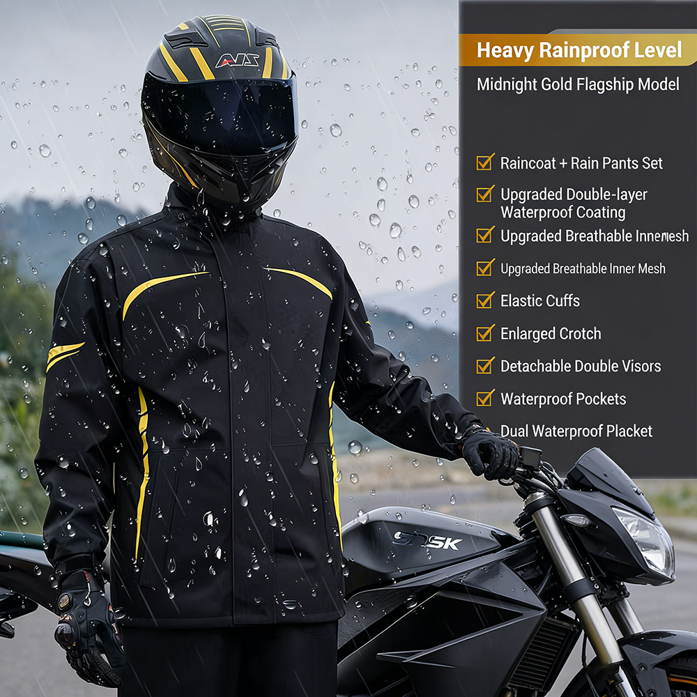Motorcycle Rain Suit Men Women - مراجعة Motorcycle Gear Rain وسعره