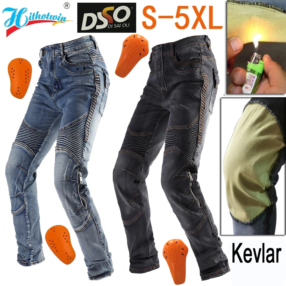 Men Motorcycle Pants Aramid Mo - مراجعة Motorcycle Gear Blue وسعره