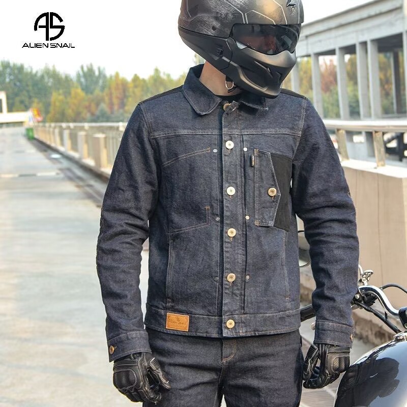 Retro Motorcycle Jeans Blue Ri - مراجعة Motorcycle Gear Blue وسعره