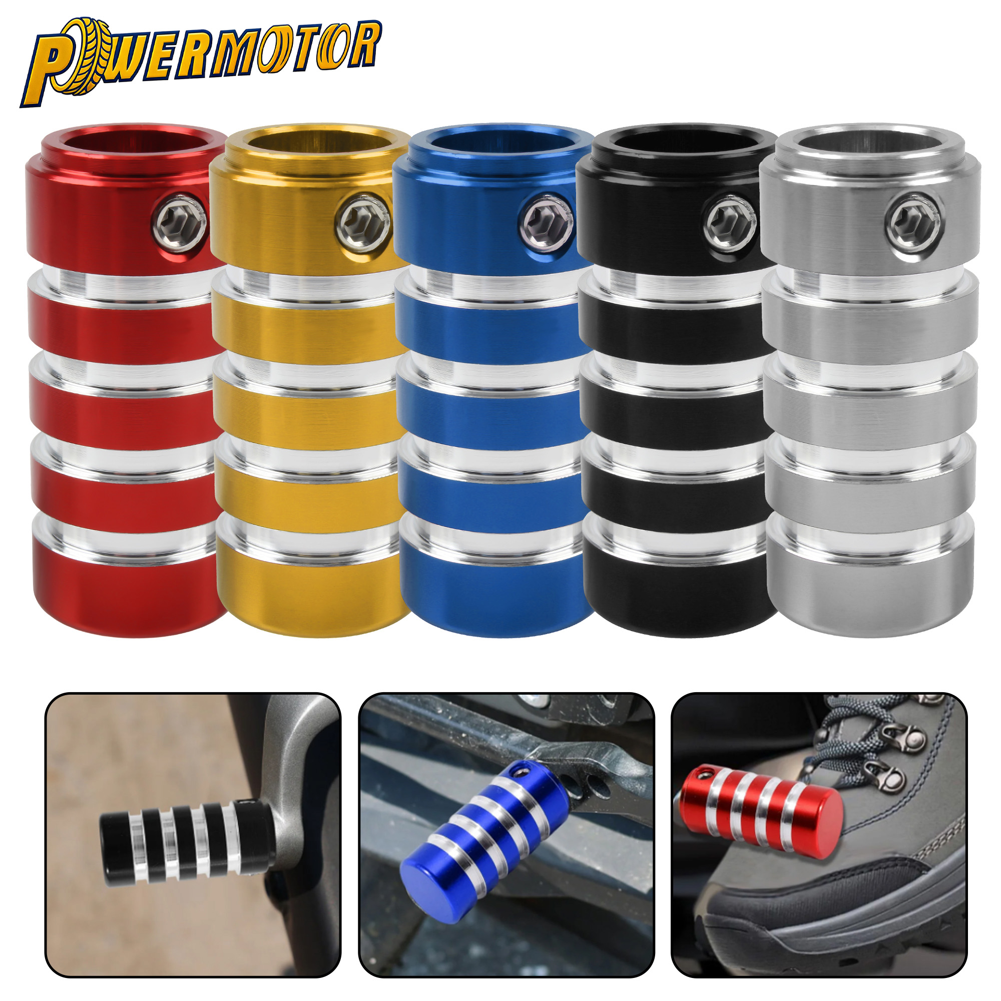 Universal Motorcycle CNC Gear  - مراجعة Motorcycle Gear Lever Cover وسعره